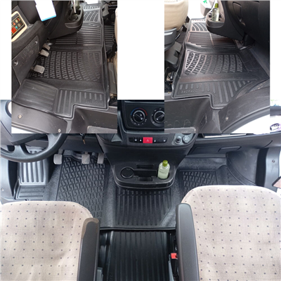 Rizline Fiat Ducato 2006+ /Jumper/Boxer Ticari Ön 3D Havuzlu Paspas
