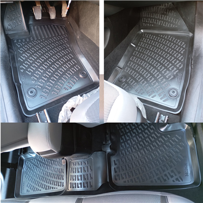 Rizline Fiat Egea Sedan 2015+ 3D Havuzlu Paspas