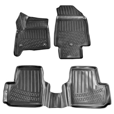 Rizline Fiat Grande Panda 2025+ (1.2 Hybrid) 3D Havuzlu Paspas