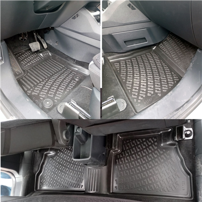 Rizline Ford Courier 2024+ 3D Havuzlu Paspas