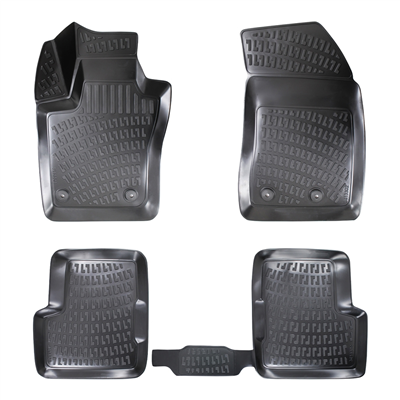 Rizline Jeep Renegade 2014-2019 3D Havuzlu Paspas