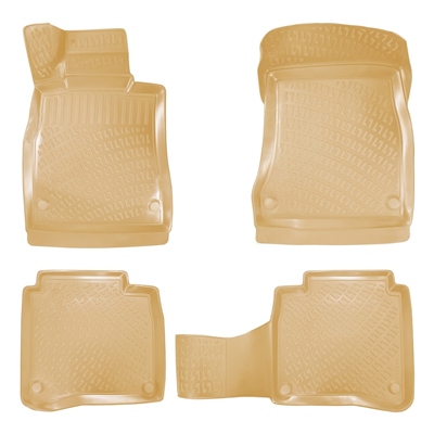 Rizline Mercedes S Serisi (W222) 2014-2020 3D Havuzlu Paspas - BEJ