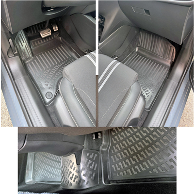 Rizline Opel Corsa F (Hybrid 1.2) 2025+ /Peugeot 208 2023+/Opel Mokka 2024+(Hybrid) 3D Havuzlu Paspa