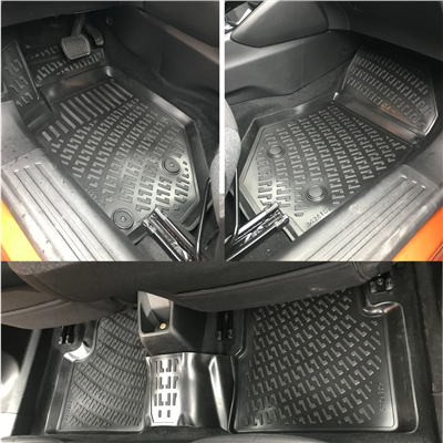 Rizline Peugeot 2008 2019+ /C4 X 2022+ 3D Havuzlu Paspas