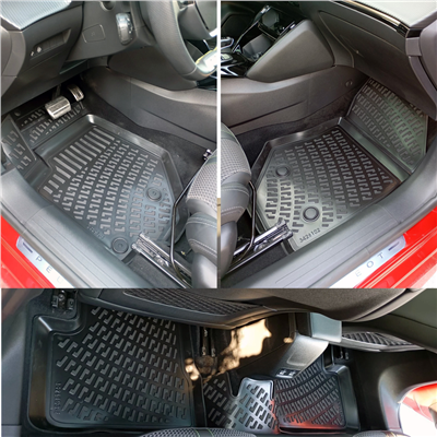 Rizline Peugeot 208 2019+ (Benzin/Dizel) /Corsa F/Mokka 2021+/C4 2020+/DS 3 2018+ 3D Havuzlu Paspas
