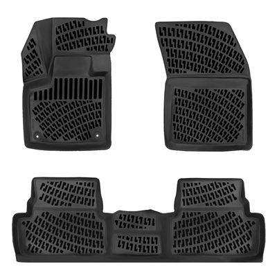 Rizline Peugeot 3008 2016-2024 (Access-Active-Allure) /Grandland 2014-2024 3D Havuzlu Paspas