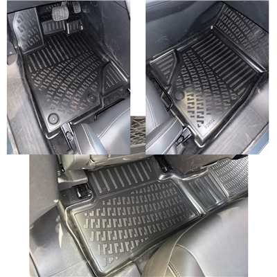 Rizline Peugeot e-3008 (Elektrikli) 2024+ 3D Havuzlu Paspas