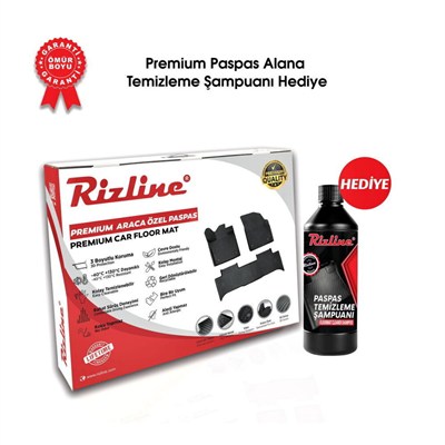Rizline Premium Togg T10F 2025+ Paspas Siyah
