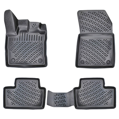 Rizline Renault Captur 2021+ 3D Havuzlu Paspas