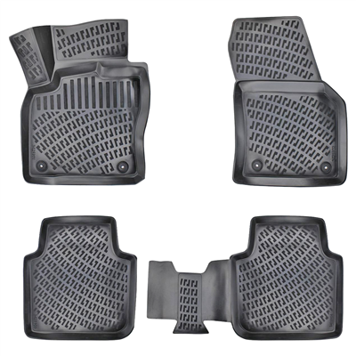 Rizline Seat Tarraco 2018+ /Tiguan Allspace 3D Havuzlu Paspas