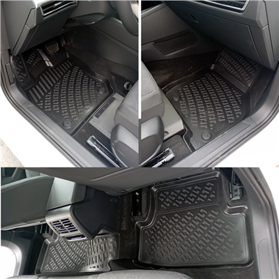 Rizline Volkswagen Golf 8/8,5 (Otomatik) 2019+ 3D Havuzlu Paspas