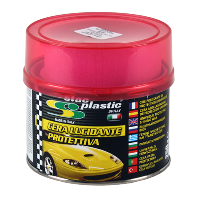 Stac Plastic Kırmızı Pasta Cila Boya Koruyucu 250 ml BR0852601