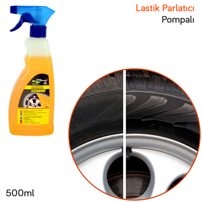 Stac Plastic Lastik Parlatıcı Pompalı 500 ml BR0901001