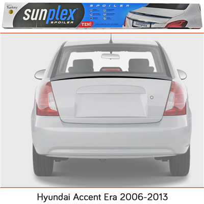 Sunplex Hyundai Accent Era 2006-2013 Spoiler Bagaj Çıtası Piano Black