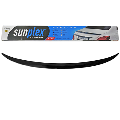 Sunplex Renault Megane 4 2016+ /Talisman/Focus 4 Spoiler Bagaj Çıtası Piano Black