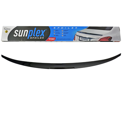 Sunplex Renault Symbol 2013+ /Logan 2013+/301/C-Elysee Spoiler Bagaj Çıtası Piano Black