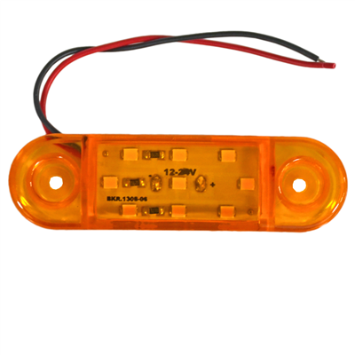 TAS 12V Side Marker Lamba 9 Ledli Sarı 8,5x2,5 cm TAS.018S-12 (2 li)