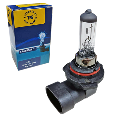 TAS Süperlight 12V 9006 Ampul Halogen 55W SL3319 (10 lu)