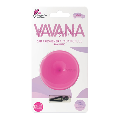 Vavana Good Mood Romantic - Pembe Menekşeler Klima Koku 15 gr