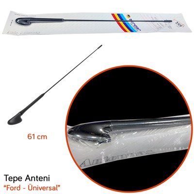Zendar Y-252V Tepe Anteni Fiber Tel Ford 61 cm BR0025052