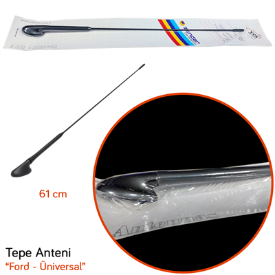 Zendar Y-253V Tepe Anteni Ford 61 cm BR0025053