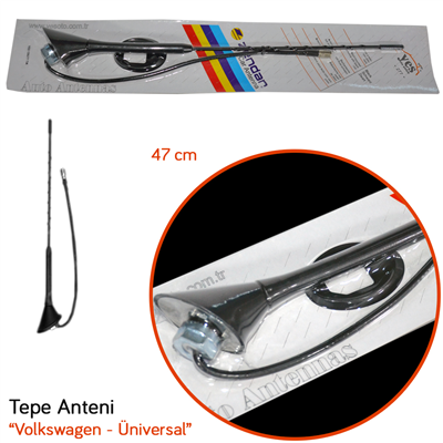 Zendar Y-277V Tepe Anteni Volkswagen Üniversal 47 cm BR0025077