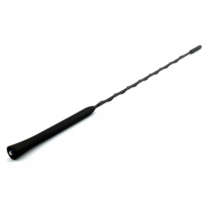 Zendar Y-286V Anten Çubuğu VW 41 cm (M6 Dişli) Siyah BR0025086