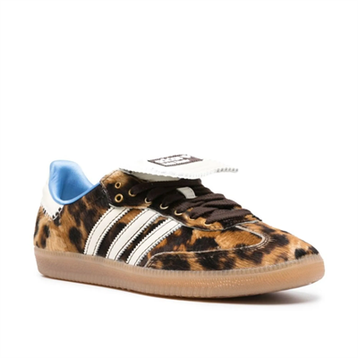 adidas x Wales Bonner Samba - Dark and Camel Brown