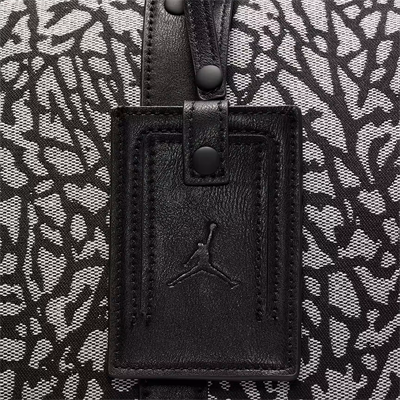 Jordan Icon Spor Çantası – Black Print 40 L
