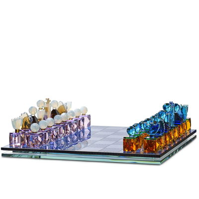 Reflections Copenhagen Crystal Chess Set