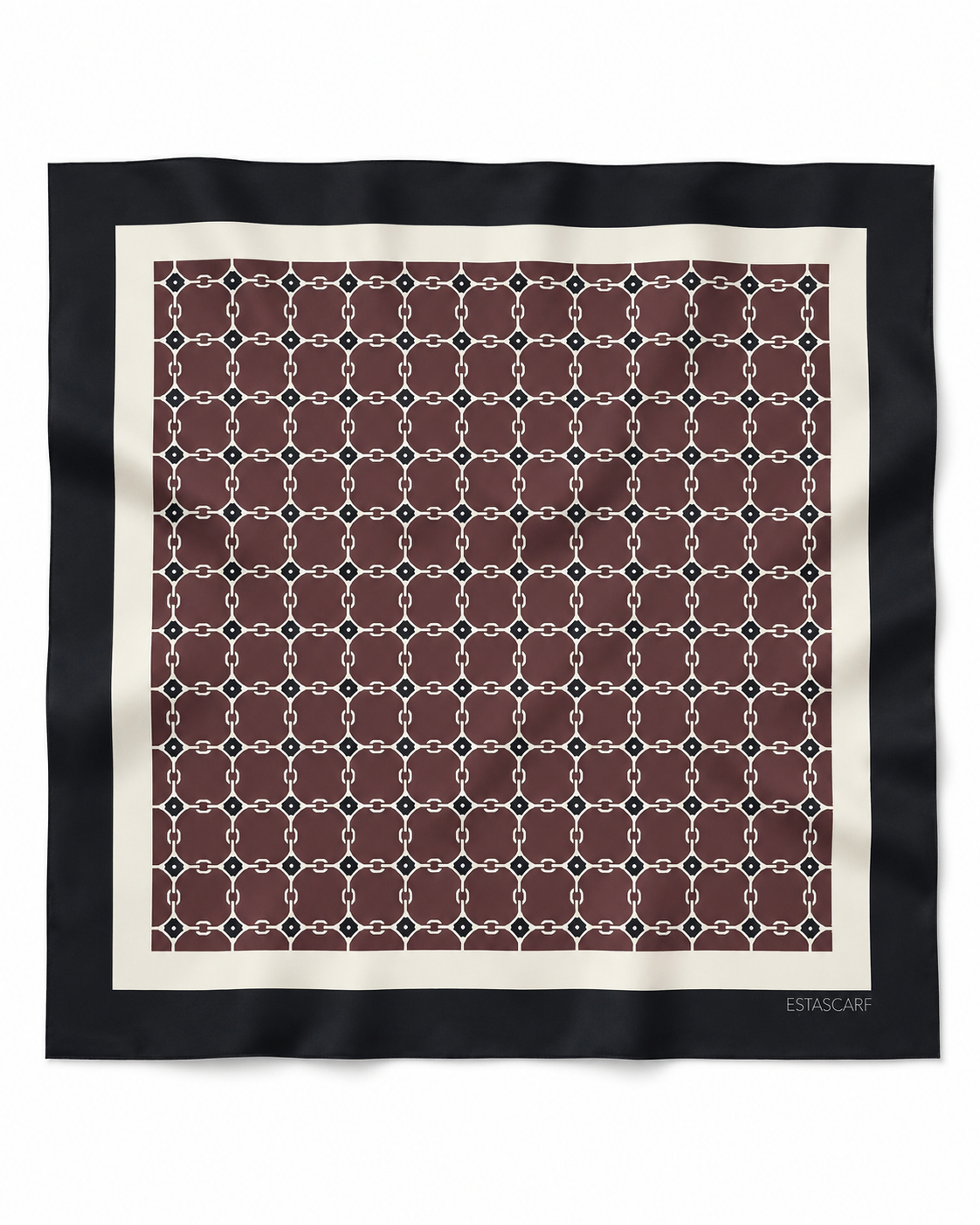  Desenli Fular Estacraft Şal Bandana 70x70cm