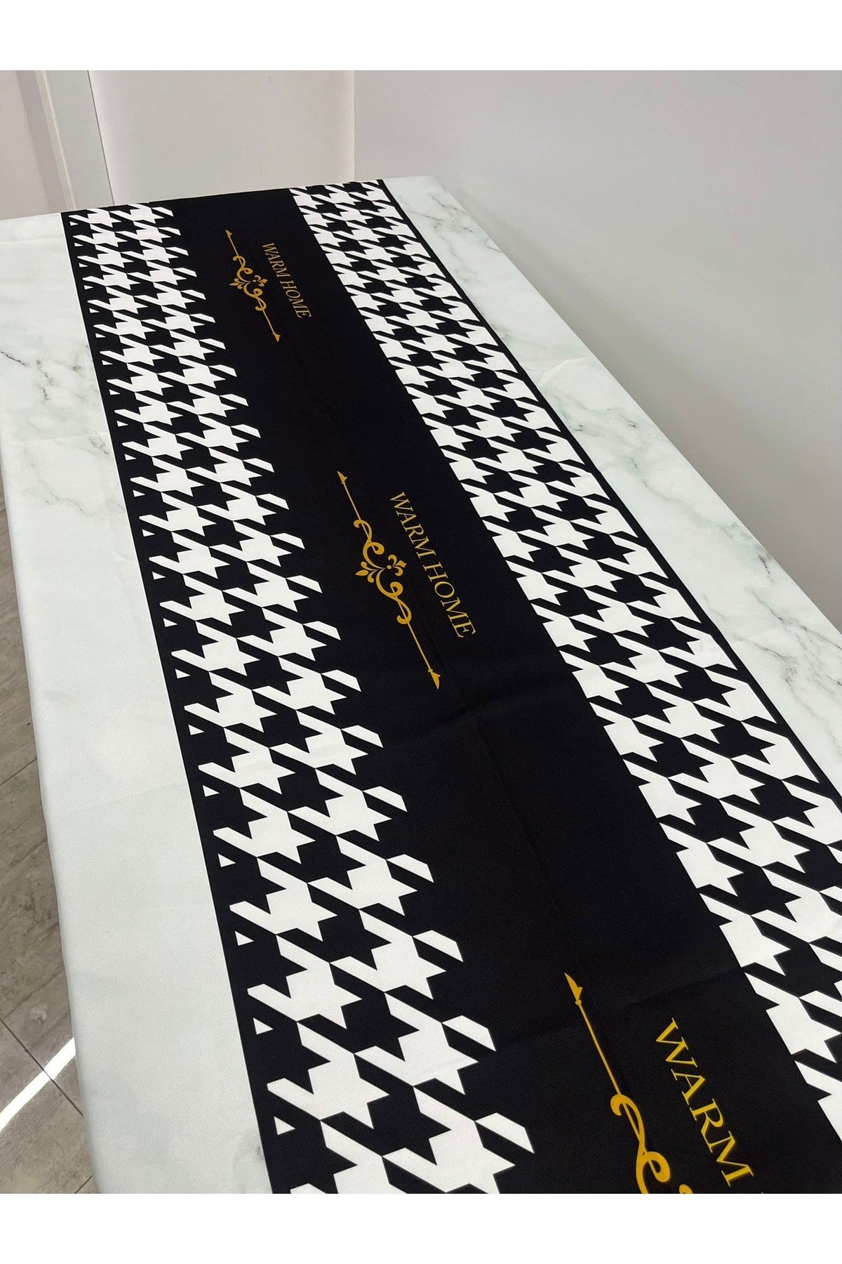 Dertsiz Home Masa Örtüsü Desenli Yemek Masası Desenli Örtüsü