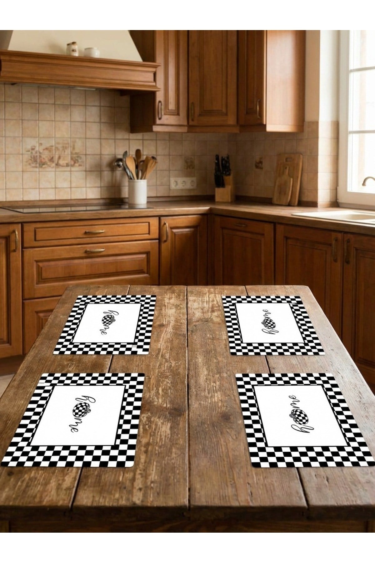Home Desenli Desenli Runner & 4’lü Kare Supla Takım