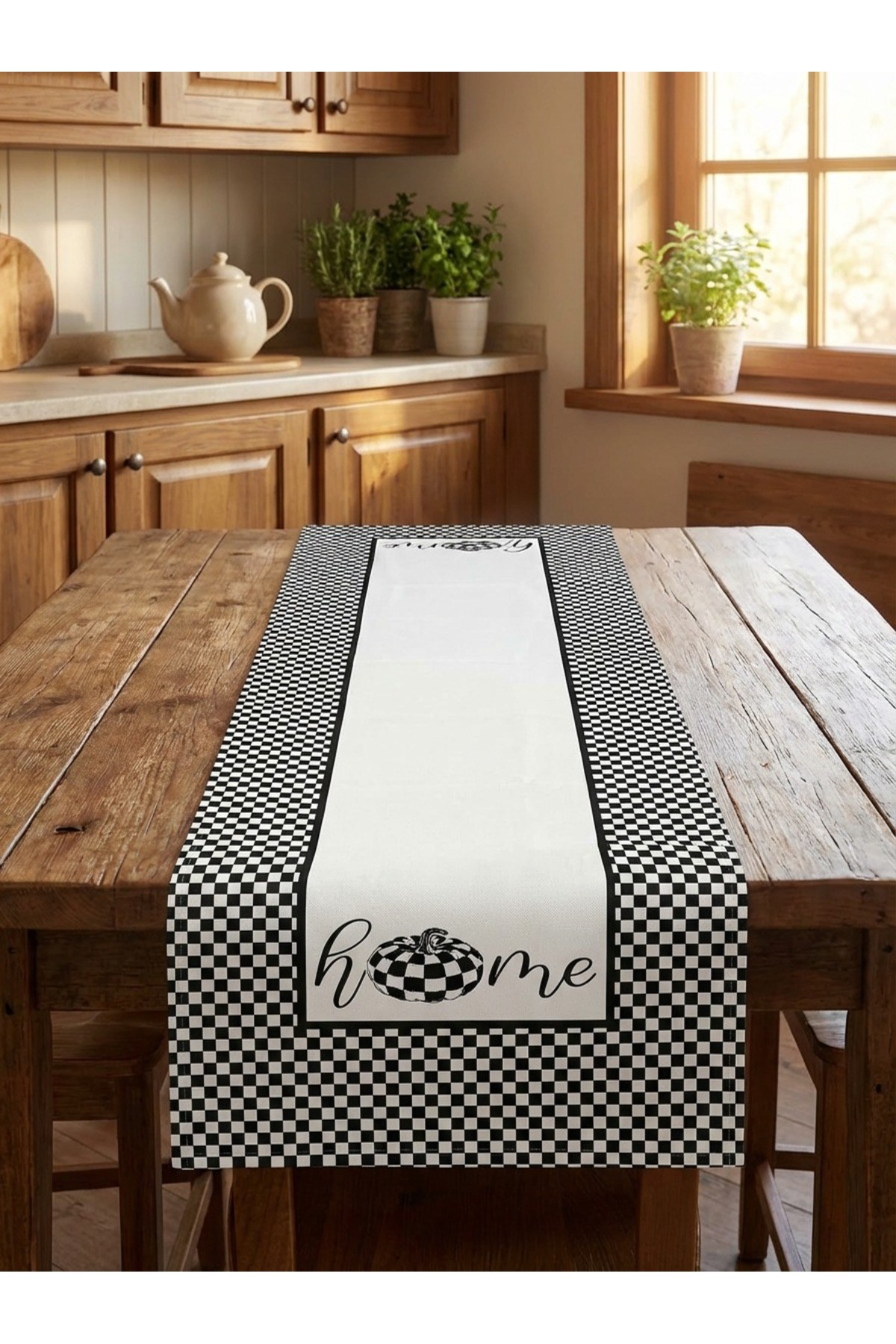 Home Desenli Desenli Runner & 4’lü Yuvarlak Supla Takım