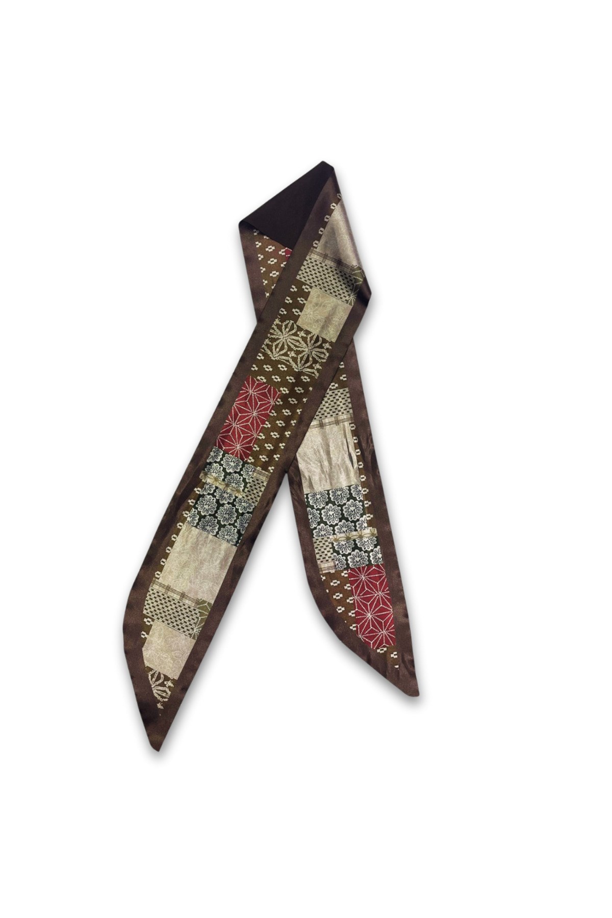 Kahve Zerafeti Fular Bandana Estascarf 100 x 9 cm