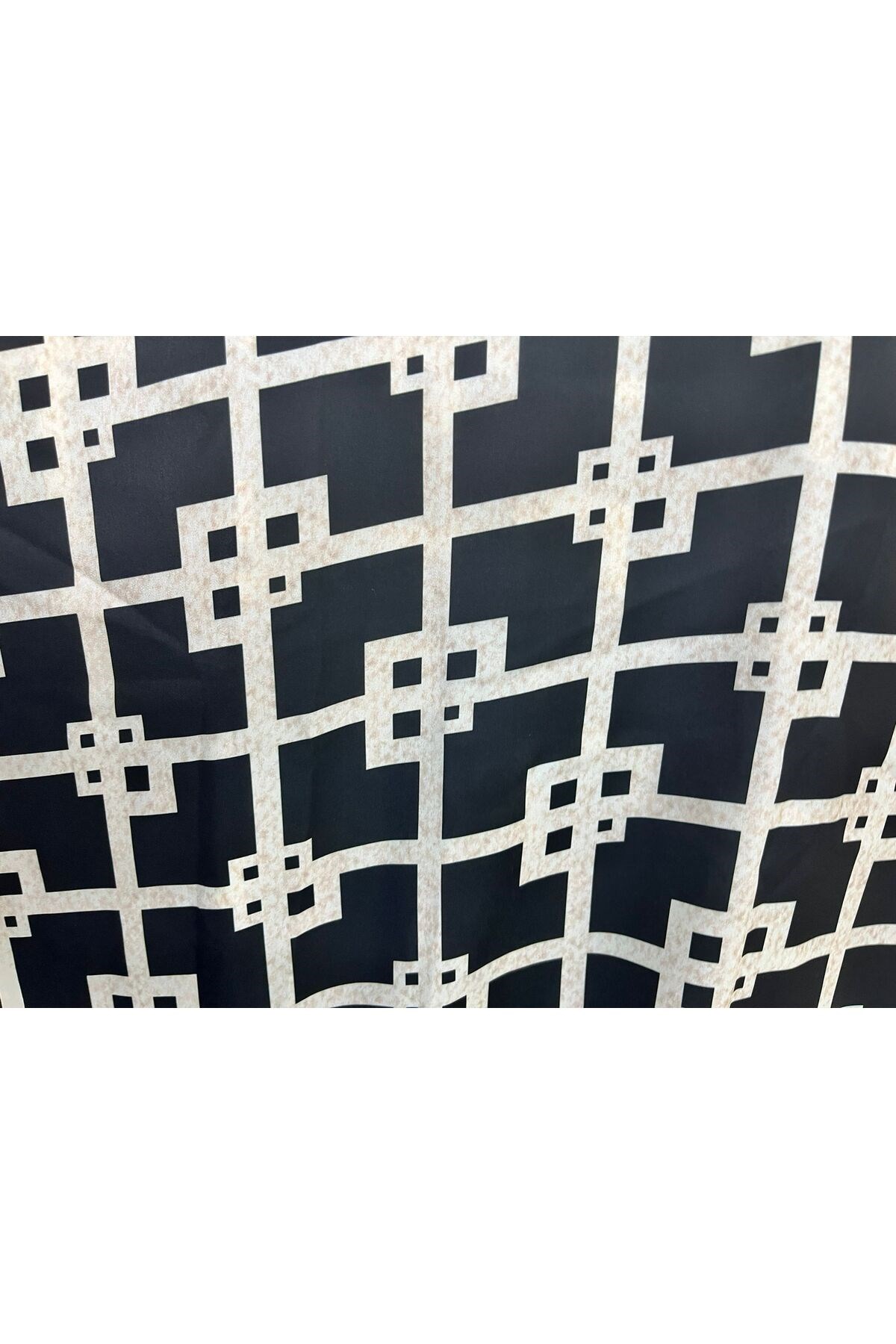 Kare / Cupra Saten Aksesuar Şal Atkı Estascraf 180x70cm