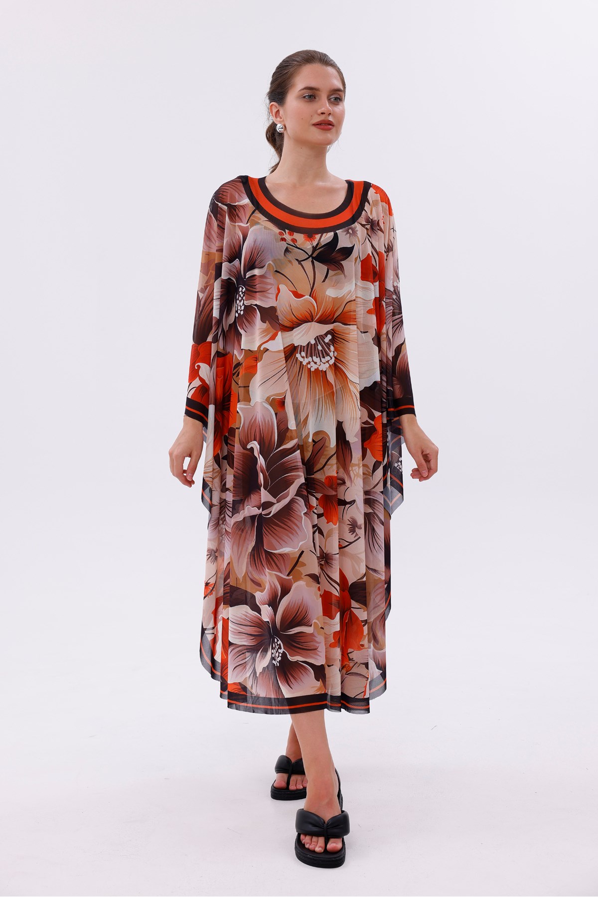 Kimono Pareo - Tesettür Pareo - Belek Model 240x135 Cm