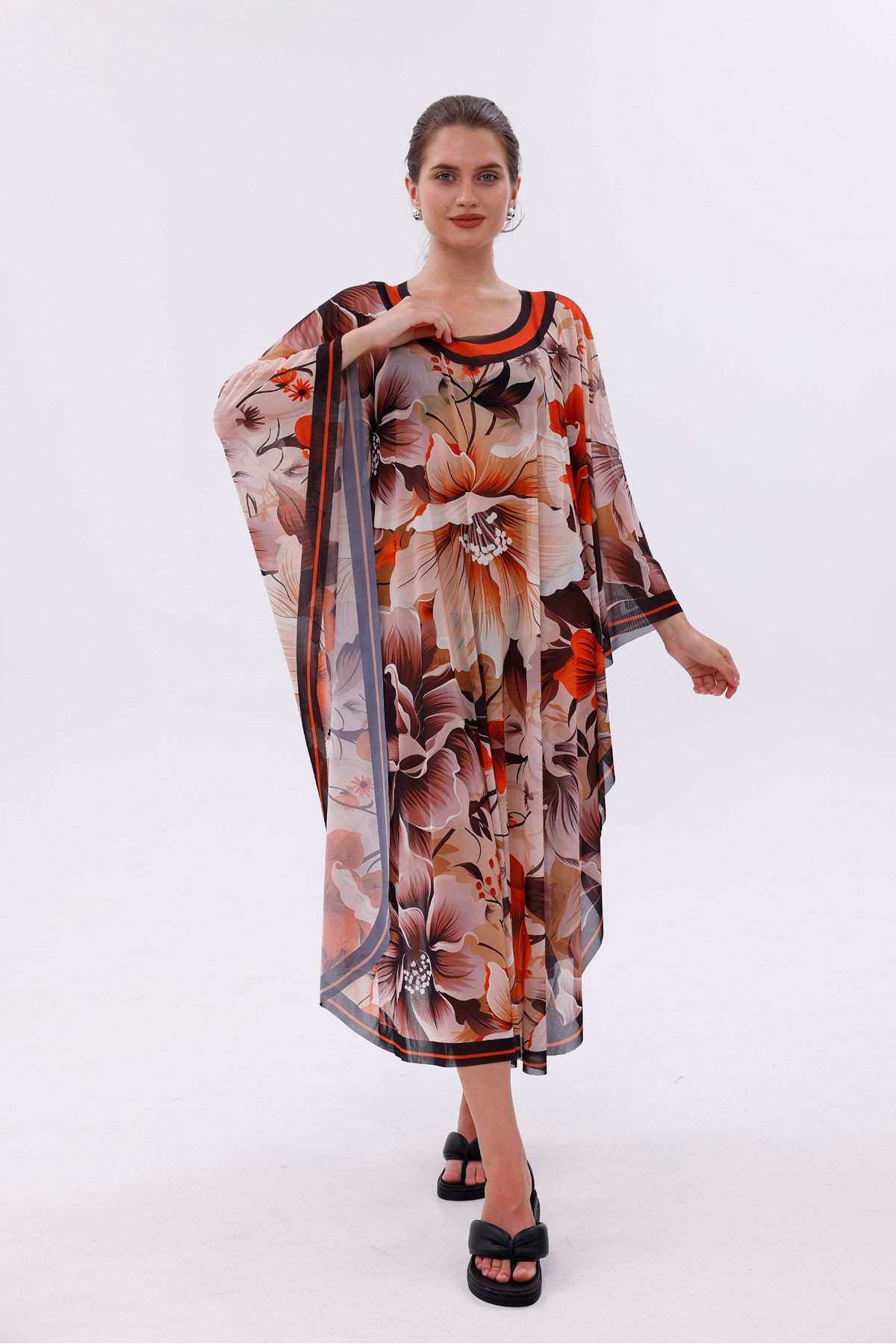 Kimono Pareo - Tesettür Pareo - Belek Model 240x135 Cm