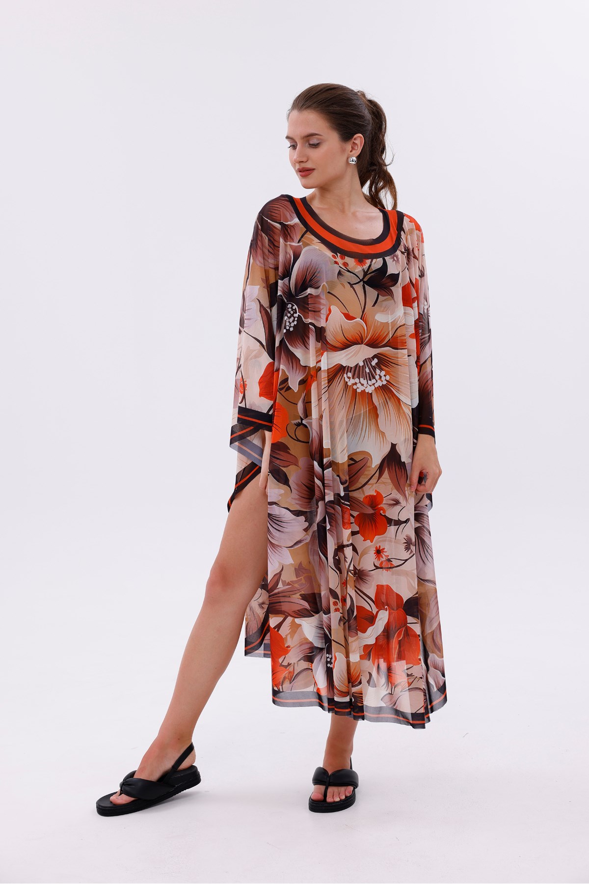 Kimono Pareo - Tesettür Pareo - Belek Model 240x135 Cm