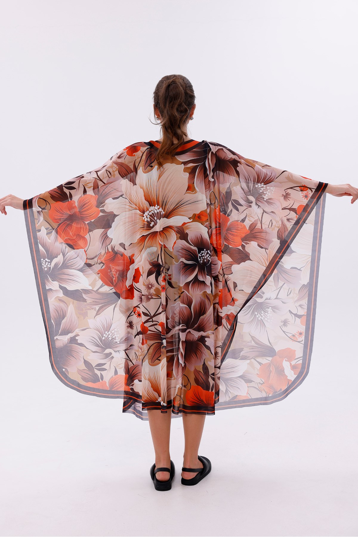 Kimono Pareo - Tesettür Pareo - Belek Model 240x135 Cm