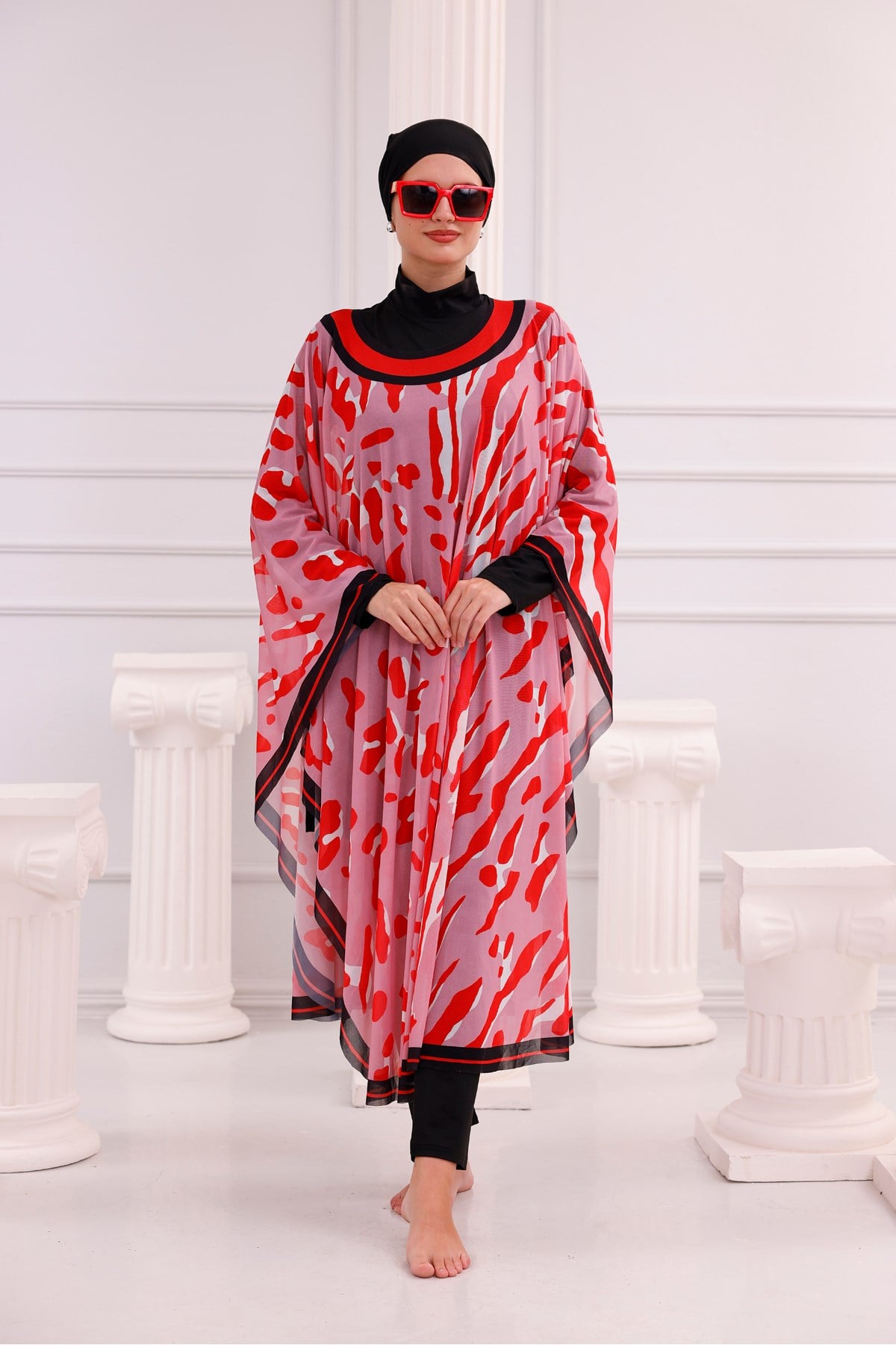 Kimono Pareo - Tesettür Pareo - Datça Model 240x135 Cm
