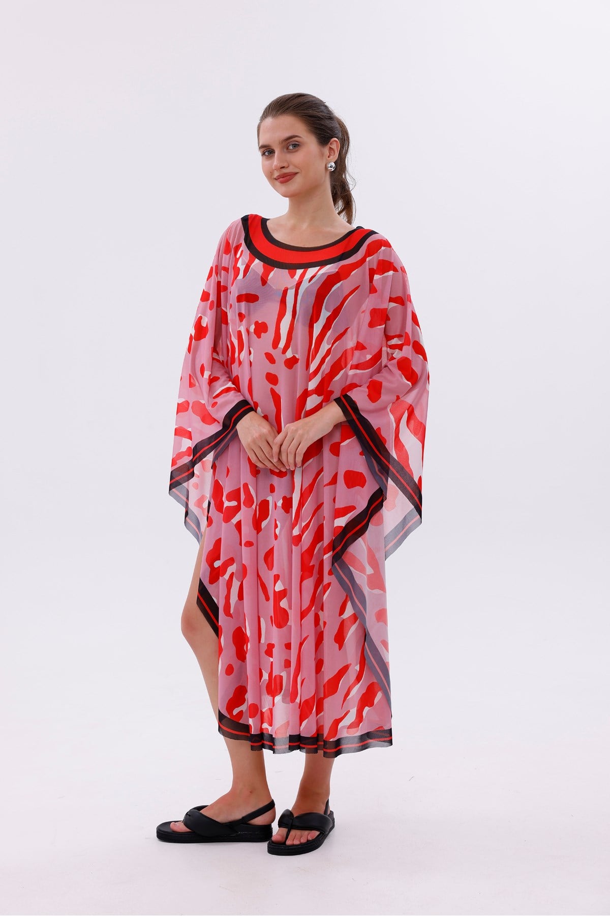 Kimono Pareo - Tesettür Pareo - Datça Model 240x135 Cm