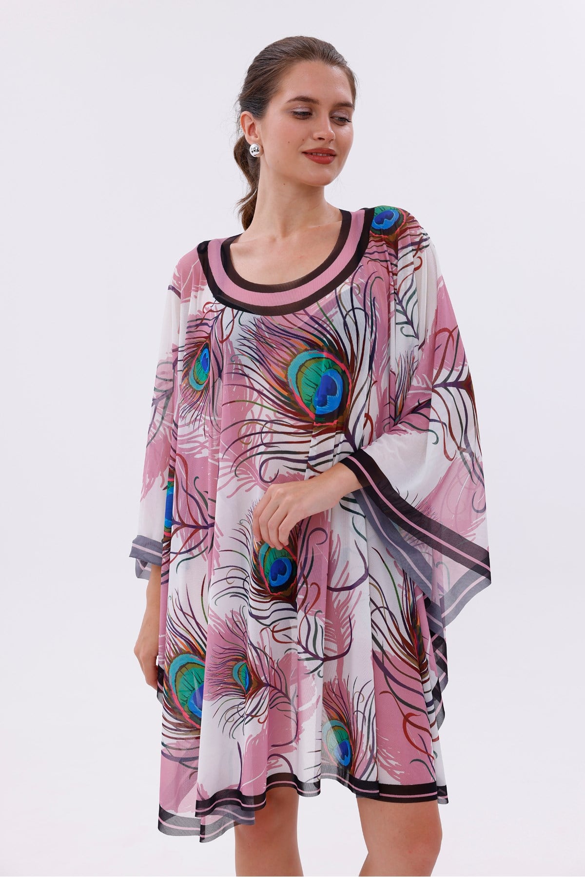 Kimono Pareo - Tesettür Pareo - Ege Model 240x135 Cm