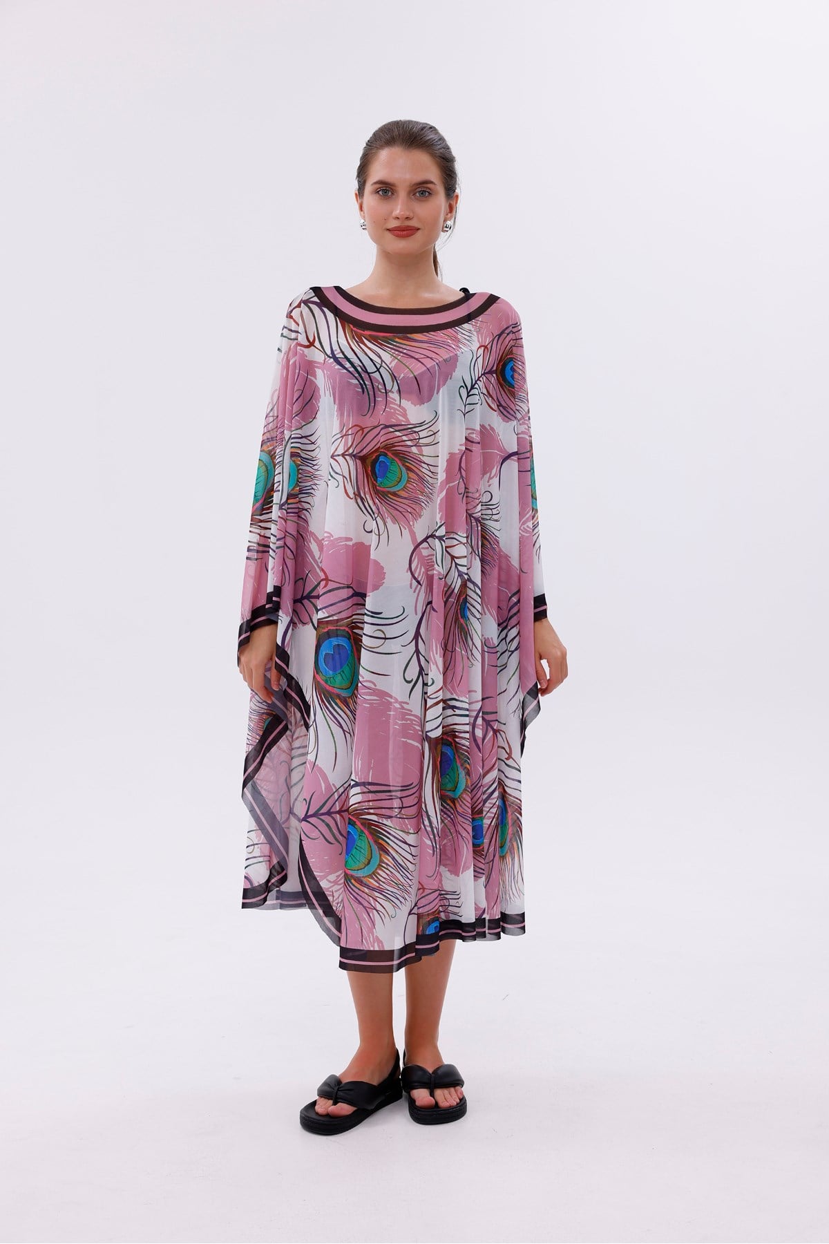 Kimono Pareo - Tesettür Pareo - Ege Model 240x135 Cm