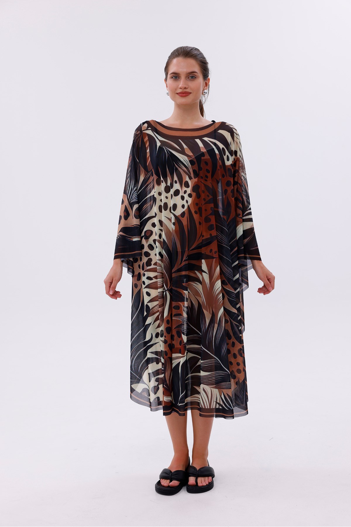 Kimono Pareo - Tesettür Pareo - Marmaris Model 240x135 Cm