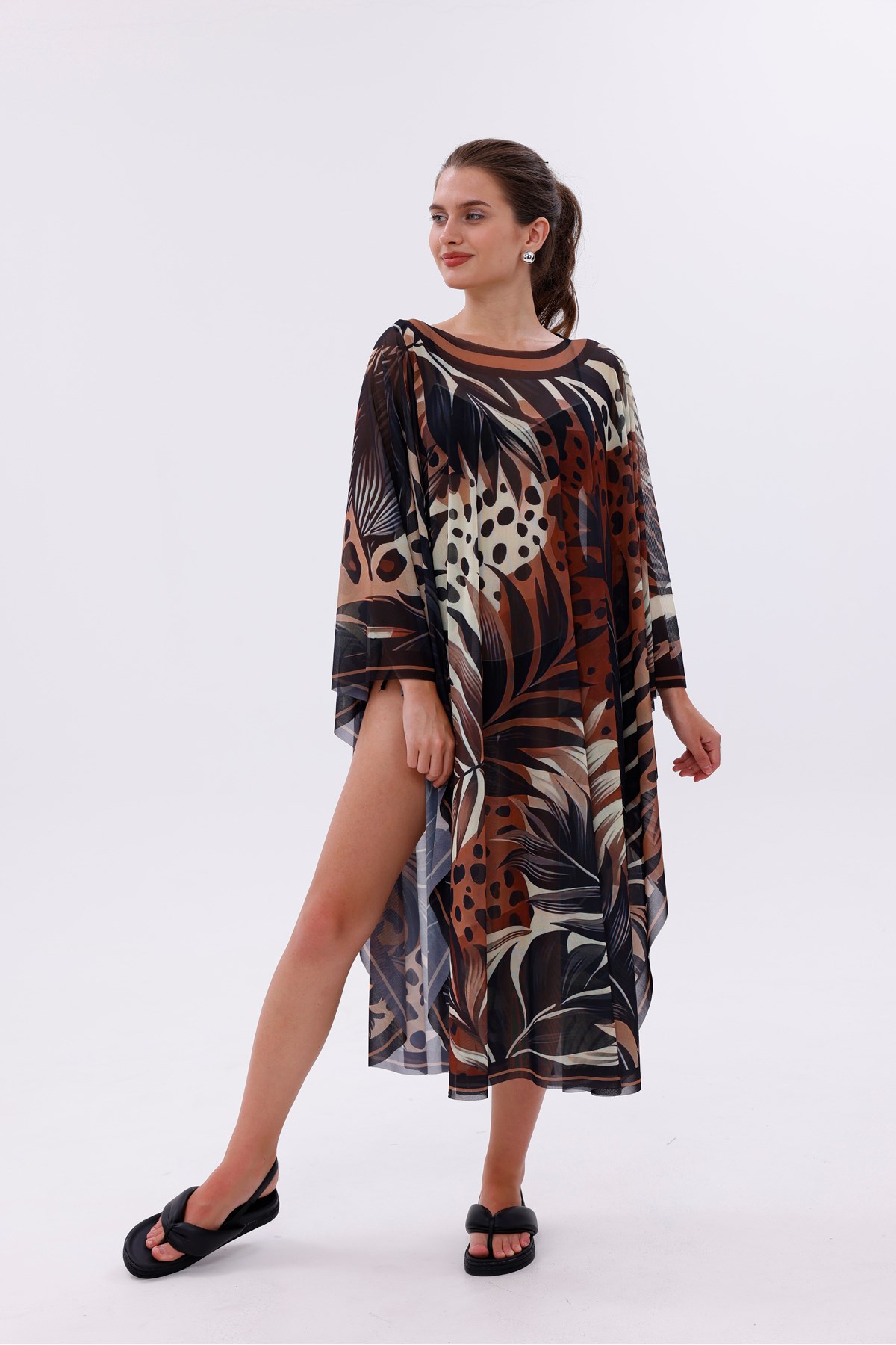 Kimono Pareo - Tesettür Pareo - Marmaris Model 240x135 Cm