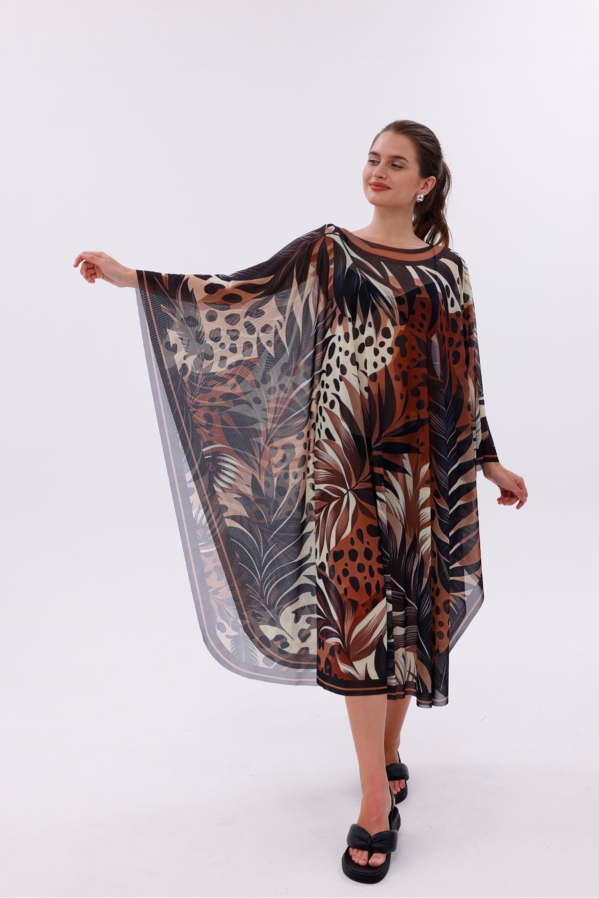 Kimono Pareo - Tesettür Pareo - Marmaris Model 240x135 Cm