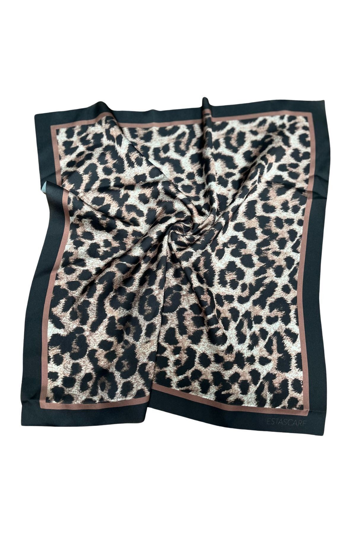 Leopar Desenli Fular Estascarf