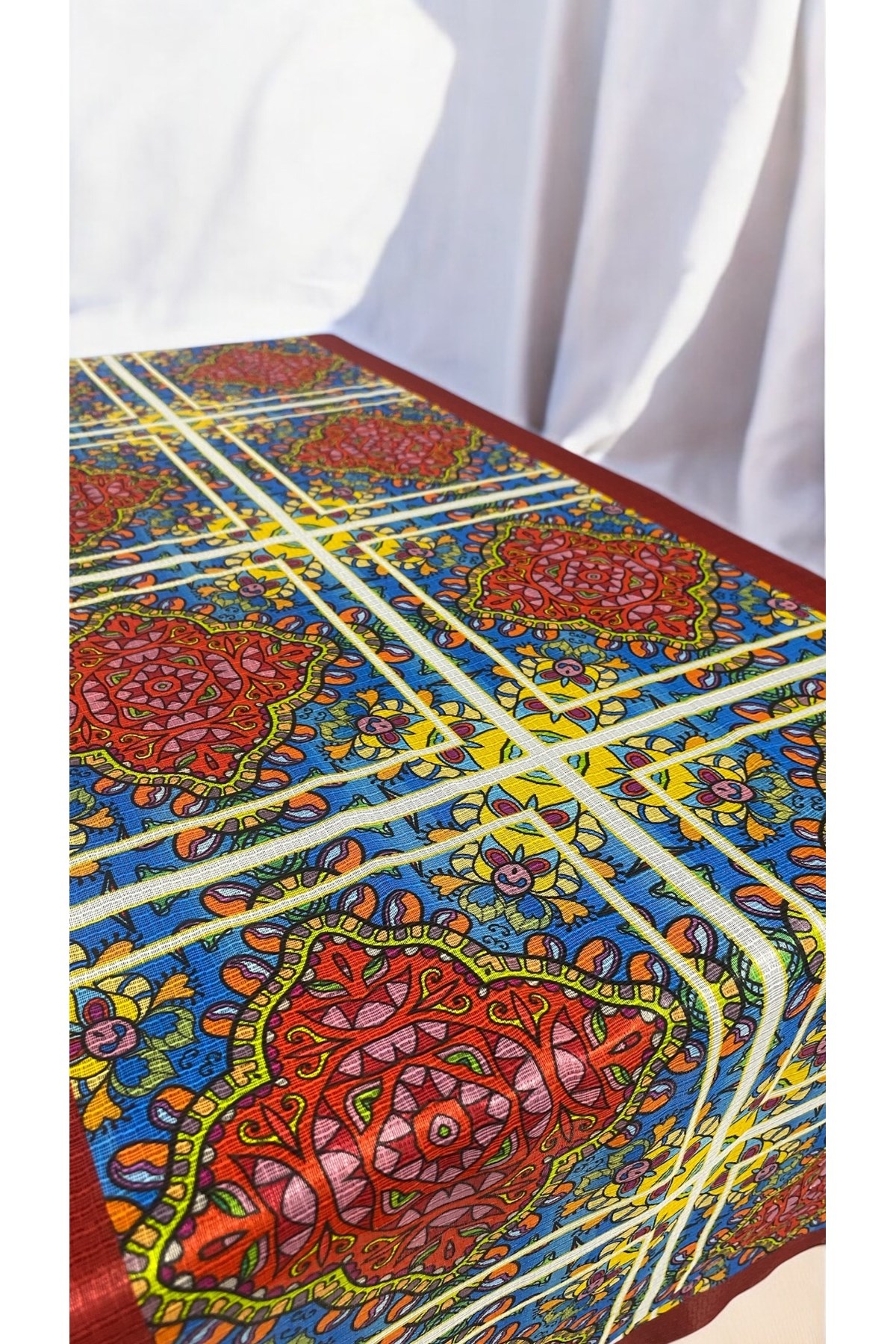 Mandala Desenli Runner 40 X 140