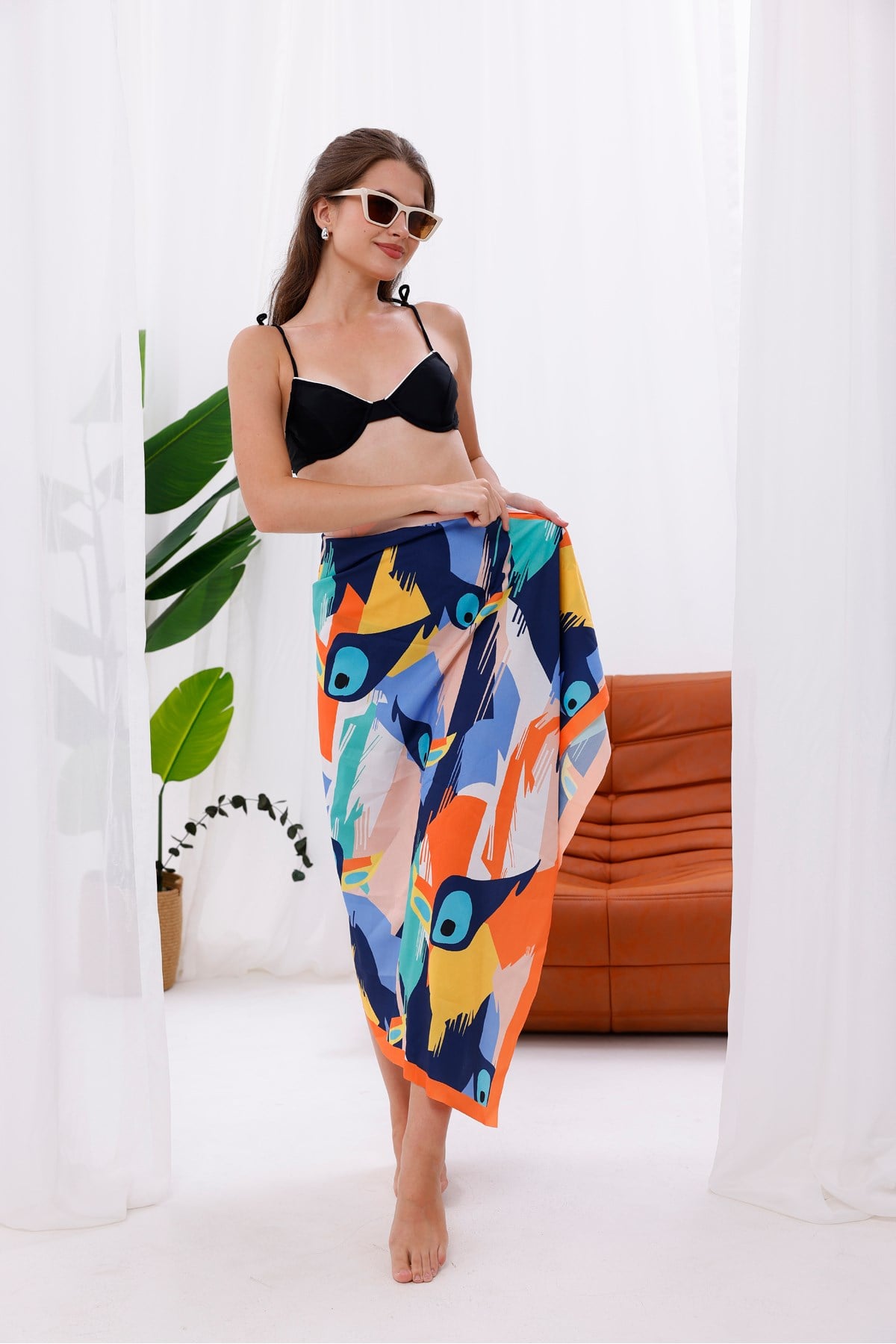 Pareo - Cennet Kuşları Model 150x95 Cm